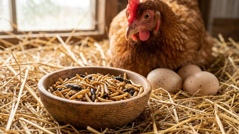 Larves séchées : usages et dosage pour la santé animale